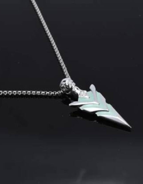 Arrow Alloy Pendant with Stainless Steel Box Chain for Men & Boy